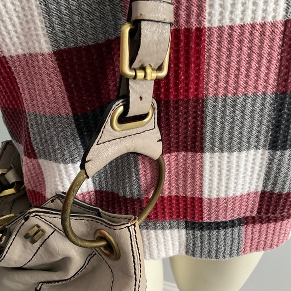 or Yany large leather taupe crossbody bag. - Picture 5 of 13